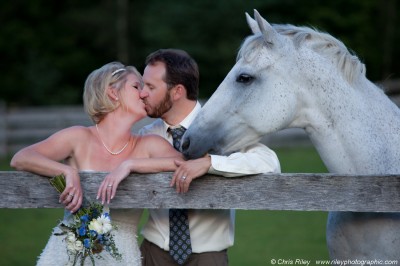 Whisper with the newlyweds